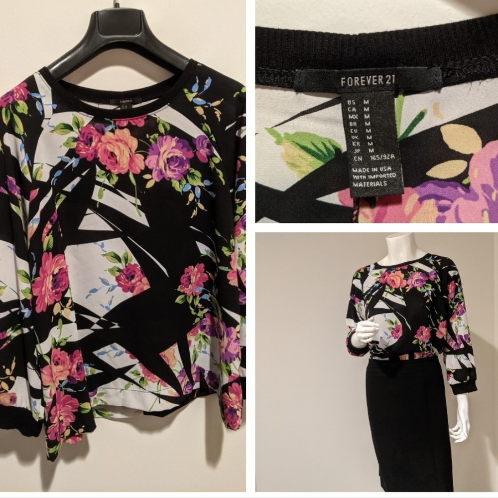 Patterned Long Sleeve Shirt